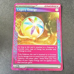 Pokemon TCG Legacy Energy 167/167 Twilight Masquerade Ace SPEC Rare Holo English - Image 1