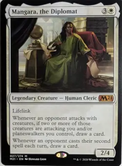 Mangara, the Diplomat x1 Core Set 2021 M21 Magic the Gathering MTG LP/NM - Image 1