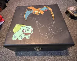 3000+ Pokemon Code Cards Wood Card Box Included Pokemon TCG Online - Image 2