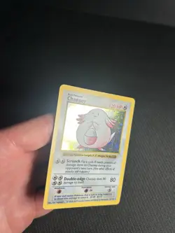 Pokemon TCG Chansey 3/102 Base Set (Shadowless) Holo - Image 4