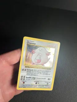 Pokemon TCG Chansey 3/102 Base Set (Shadowless) Holo - Image 5