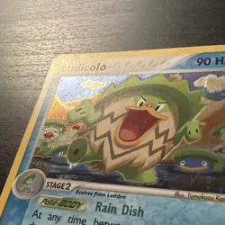 Ludicolo 7/100 Holo 2003 Sandstorm Tomokazu Komiya Rare Pokemon TCG Card MP - Image 2