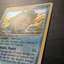 Ludicolo 7/100 Holo 2003 Sandstorm Tomokazu Komiya Rare Pokemon TCG Card MP - Image 3