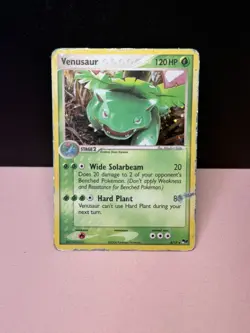 Pokemon TCG Venusaur Pop Series 2 Rare Holo Card 006/017 - Image 1
