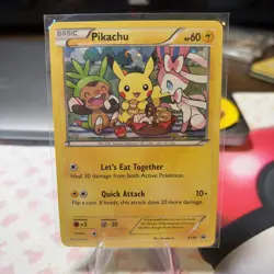 Pokemon Pikachu Black Star Promo XY95 Lightly Played LP - Image 1