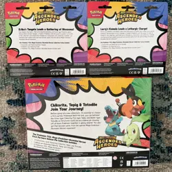 Pokemon Ascended Heroes Deluxe Pin Collection + 2 Komala & Tangela Blisters Lot - Image 2