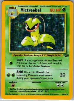 Victreebel 14/64 Holo Jungle - Pokemon Card - NM - Image 1