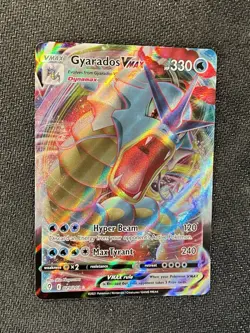 Pokemon Gyarados VMAX 029/203 Evolving Skies Ultra Rare Holo Near Mint - Image 3