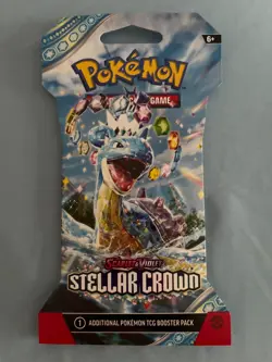 Pokemon TCG: Scarlet and Violet Stellar Crown Booster Pack Sealed - Image 1