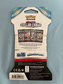 Pokemon TCG: Scarlet and Violet Stellar Crown Booster Pack Sealed - Image 2