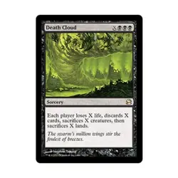 WOTC MtG Modern Masters 2013 Death Cloud (R) (Foil) VG - Image 1