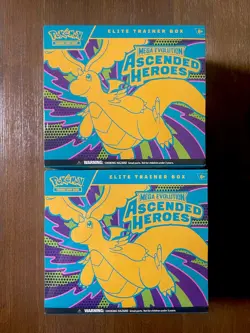 2 Ascended Heroes Elite Trainer Boxes| Factory Sealed ETB | Pokemon TCG 💎 - Image 1