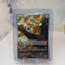 Pokemon Dedenne 093/088 Illustration Rare Me03: Perfect Order Full Art NM+ - Image 3