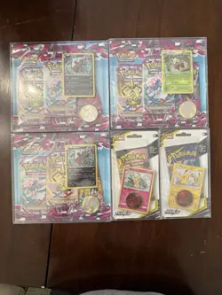 Pokemon 2014 XY Phantom Forces 3 Pack Blister Booster (3) + Team Up Blister Set - Image 1