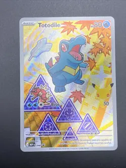 Pokemon Totodile #048 MEP English Holo 30th Anniversary First Partner Promo - Image 5
