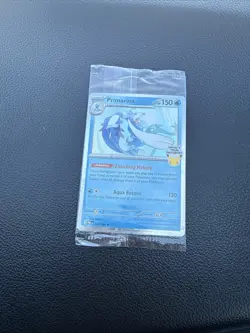 Pokemon TCG Primarina 20/84 Stamped Promo Cosmos Holo - SEALED - Image 1