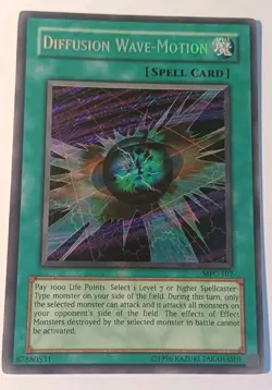 Yugioh Diffusion Wave-Motion MFC-107 Unlimited Edition Secret Rare VLP! - Image 1