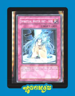 Yu-Gi-Oh! Spiritual Water Art- Aoi CRV-EN051 $2MIN ORDER - Image 1
