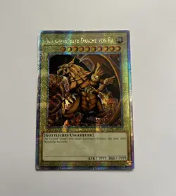 Yu-Gi-Oh! Agyptische Gotterkarten LC01 Slifer Obelisk Ra Quarter Century SR NM - Image 4