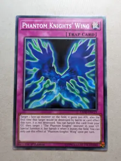 Yugioh Phantom Knights' Wing LEHD ENC23 Common 1st ED - Image 1