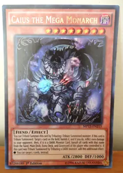 Caius the Mega Monarch - MP15-EN215 - Ultra Rare - 1st Edition - Yu-Gi-Oh! TCG - Image 1