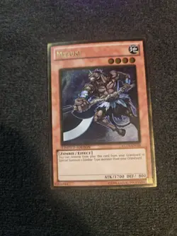 Yugioh! - Mezuki - GLD3-EN018 - Gold Rare - Limited Edition - Image 1