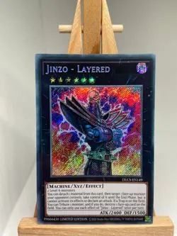 Jinzo - Layered - Secret Rare Limited Edition DLCS-EN149 - NM - YuGiOh - Image 1