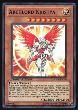 Archlord Kristya - CT08-EN010 - Super Rare - Limited Edition - Yugioh US - Image 1