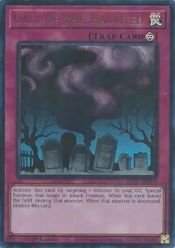 Call of the Haunted (Ultra Rare) RA05 Yugioh Rarity Collection 5 - Image 1
