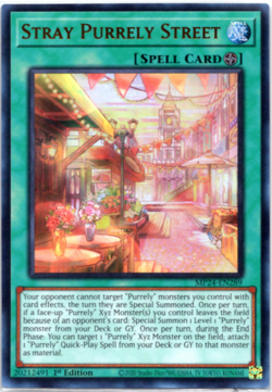 Stray Purrely Street - MP24-EN289 - Ultra Rare - 1st Edition Yugioh - Image 1