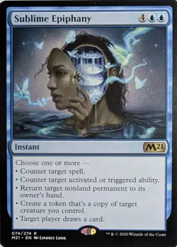 Sublime Epiphany x1 Core Set 2021 M21 Magic the Gathering MTG LP/NM - Image 1