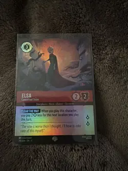 Disney Lorcana TCG Elsa - Concerned Sister Foil Epic 215/204 English - Image 1