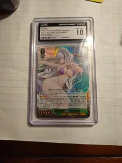 Japanese Weiss Schwarz Unzen SR S119-044S Azur Lane Vol. 2 CGC 10 Gem Mint - Image 1