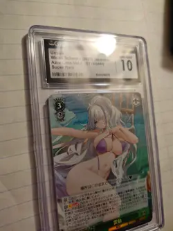 Japanese Weiss Schwarz Unzen SR S119-044S Azur Lane Vol. 2 CGC 10 Gem Mint - Image 3