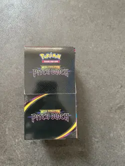 Pokemon TCG Pitch Black Half Booster Box 18 Packs (GENUINE BUT NOT SEALED) - Image 1