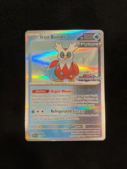 Paradox Rift Prerelease Promo Set Pokemon Cards Chi-Yu Iron Bundle Xatu Aegislas - Image 4