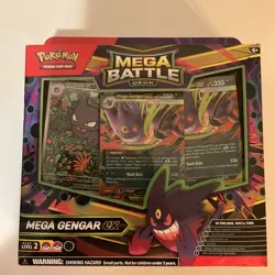 Pokemon TCG Mega Battle Deck Mega Gengar EX 60-Card Sealed Deck English Foil - Image 1