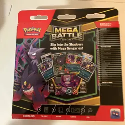 Pokemon TCG Mega Battle Deck Mega Gengar EX 60-Card Sealed Deck English Foil - Image 3