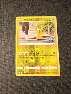 Pokemon Go NM Pikachu 27/78 Reverse Holo TCG Near Mint Card - Image 2