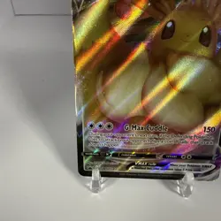 Pokemon TCG Eevee VMAX SWSH087 Shining Fates Promo Card (NM Condition) - Image 5