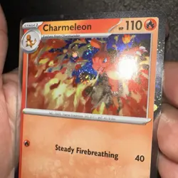 Fire Breathing Mouth 🍥Swirl 🍥Charmeleon 079 Promo Pokemon Card Near Mint - Image 1