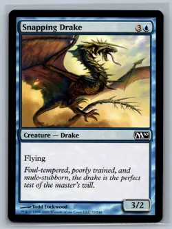 MTG Magic 2010 4x Snapping Drake #72/249 TCG CCG M10 Playset - Image 1