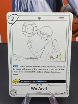 We Are! EB02-020 Music Event Anime 25th Collection One Piece Card Game English - Image 1
