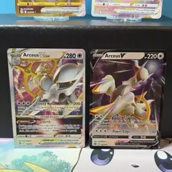 Arceus VSTAR NM 4 CARD LOT Brilliant Stars 176/172 & 184/172 Gold Secret Rare - Image 3