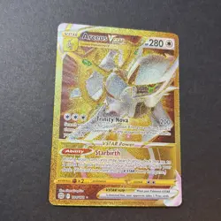 Arceus VSTAR NM 4 CARD LOT Brilliant Stars 176/172 & 184/172 Gold Secret Rare - Image 4