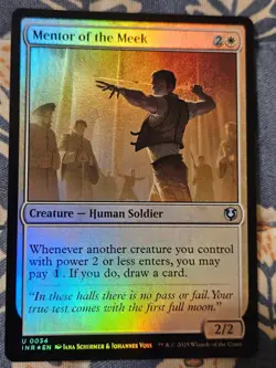 Mentor of the Meek FOIL Innistrad Remastered MTG Magic - Image 1