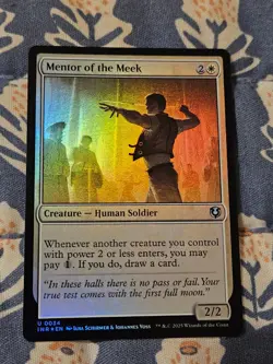 Mentor of the Meek FOIL Innistrad Remastered MTG Magic - Image 2