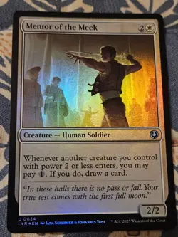 Mentor of the Meek FOIL Innistrad Remastered MTG Magic - Image 3