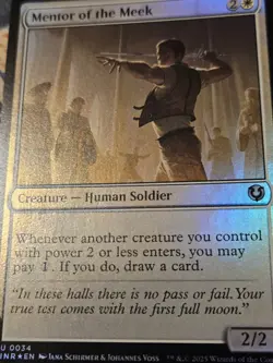 Mentor of the Meek FOIL Innistrad Remastered MTG Magic - Image 4