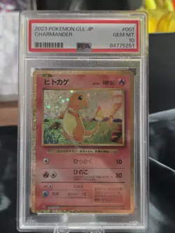 PSA 10 Charmander 001/032 CLL Pokemon Card Game Classic Pokemon Card Japan - Image 3